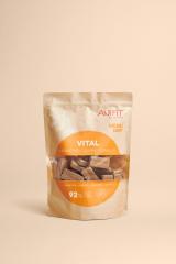 Cibo per gatti liofilizzato a base di carne di coniglio